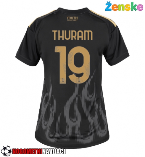 Ženske Nogometnih dresov Juventus Khephren Thuram #19 Tretji 2026-27 Kratki rokavi Ženske Nogometnih dresov Juventus Khephren Thuram #19 Tretji 2026-27 Kratki rokavi